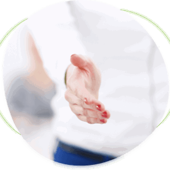 Hand In Bubble