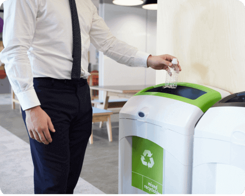 Recycling hub in office