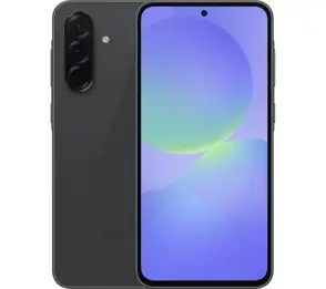 samsung a36 handset in black.