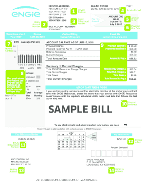 Engie Bill