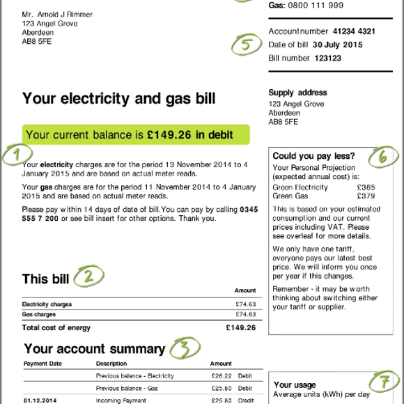 Ecotricity Bill