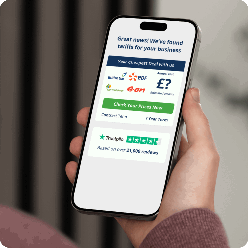 Compare business gas prices per kWh online.